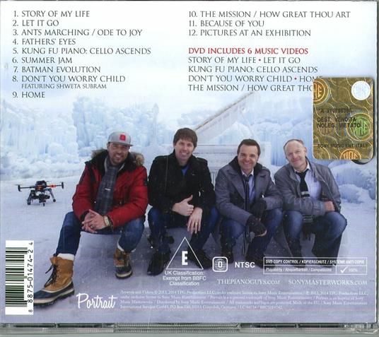 Wonders (Deluxe Edition) - CD Audio + DVD di Piano Guys - 2