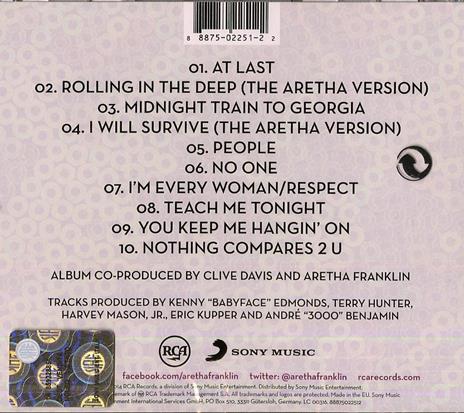 Sings the Great Diva Classics - CD Audio di Aretha Franklin - 2