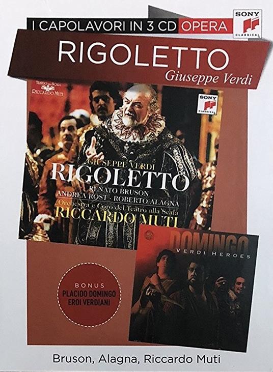 Rigoletto I Capolavori in 3 cd - CD Audio di Giuseppe Verdi