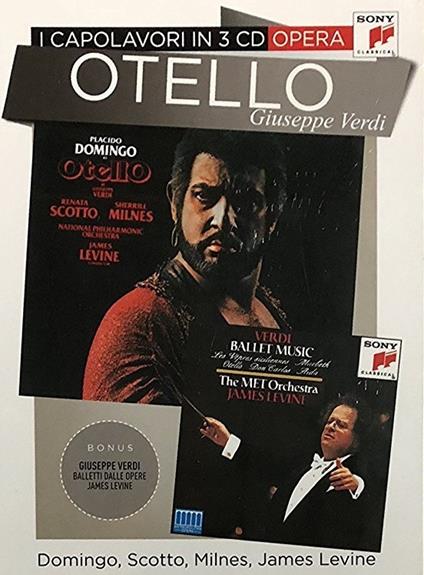 Otello I Capolavori in 3 cd - CD Audio di Giuseppe Verdi