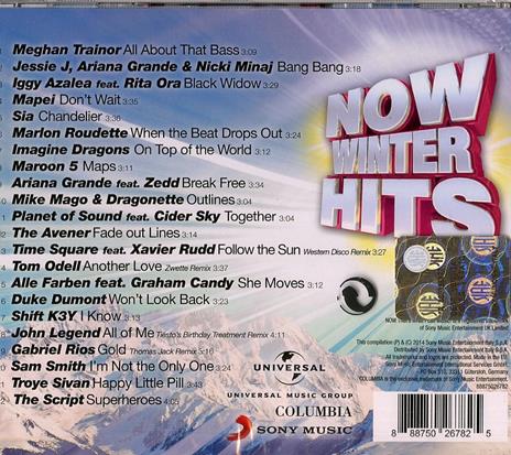 Now Winter Hits 2014 - CD Audio - 2