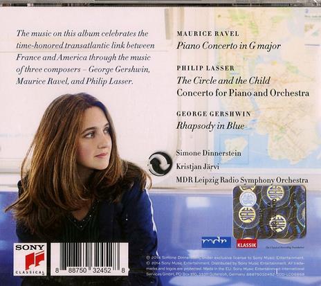 Broadway-Lafayette - CD Audio di George Gershwin,Maurice Ravel,Neeme Järvi,Radio Symphony Orchestra Lipsia,Simone Dinnerstein - 2