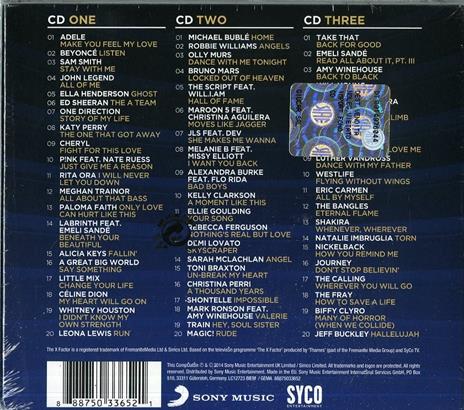 X Factor Songbook - CD Audio - 2