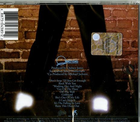 Off the Wall - CD Audio di Michael Jackson - 2