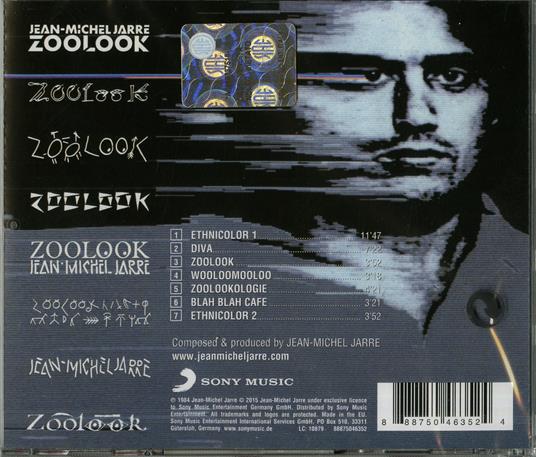 Zoolook - CD Audio di Jean-Michel Jarre - 2