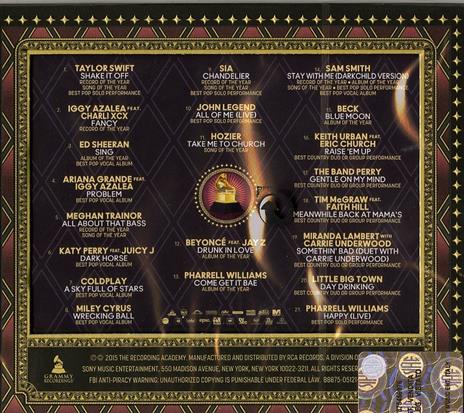 2015 Grammy Nominees - CD Audio - 2