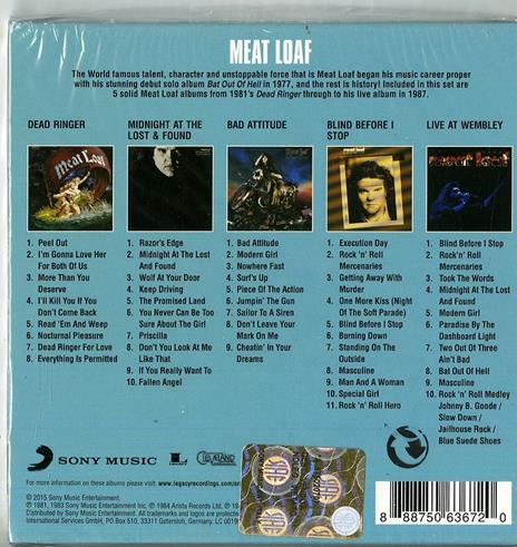 Original Album Classics - CD Audio di Meat Loaf - 2