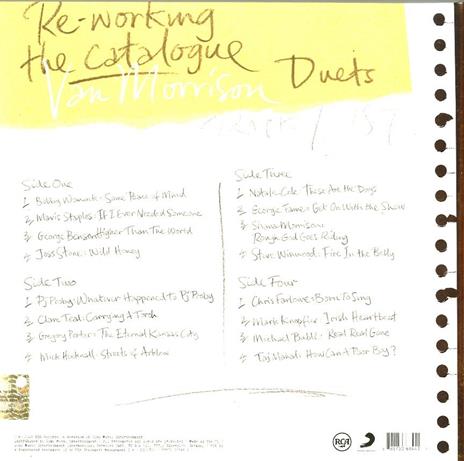 Duets. Re-Working the Catalogue - Vinile LP di Van Morrison - 2