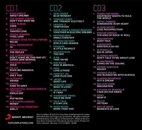 Synth Pop - CD Audio - 2