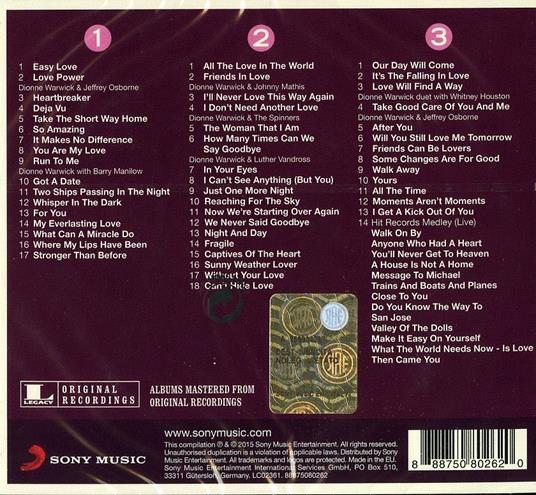 The Real... Dionne Warwick - CD Audio di Dionne Warwick - 2