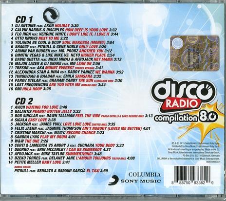 Disco Radio 8.0 - CD Audio - 2