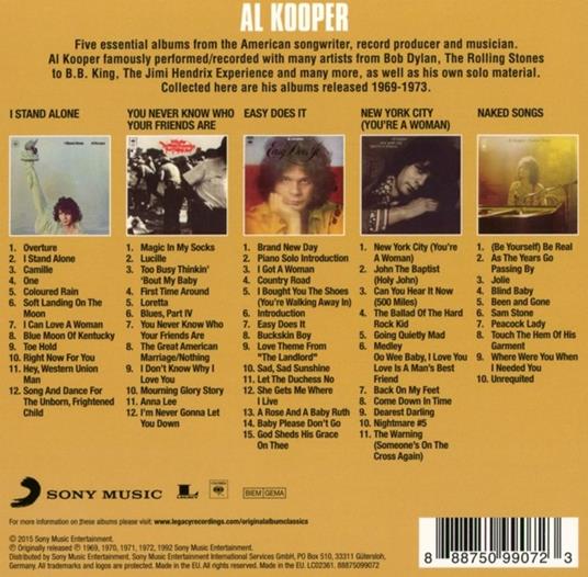 Original Album Classics - CD Audio di Al Kooper - 2