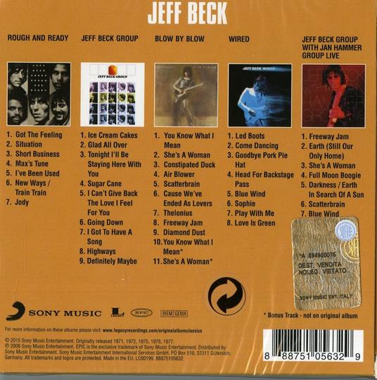 Original Album Classics - CD Audio di Jeff Beck - 2