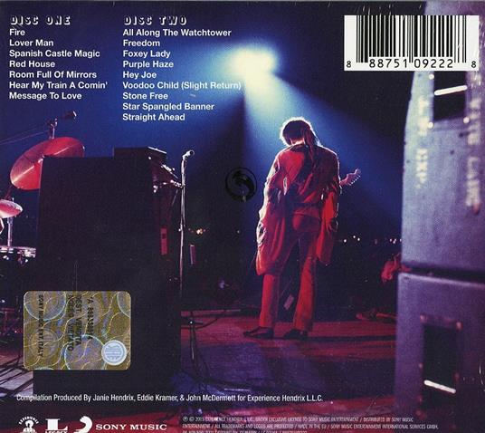 Atlanta Pop Festival Live - CD Audio di Jimi Hendrix - 2