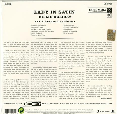 Lady In Satin - Vinile LP di Billie Holiday - 2