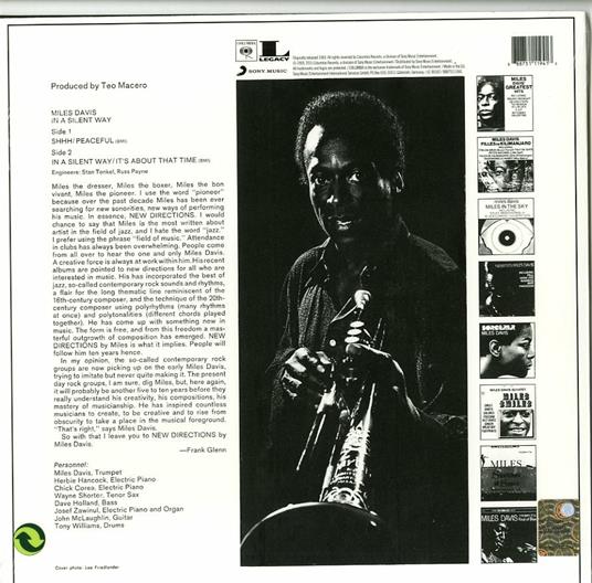 In a Silent Way - Vinile LP di Miles Davis - 2
