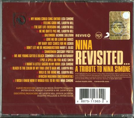 Nina Revisited. A Tribute to Nina Simone - CD Audio - 2