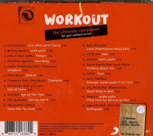 Life & Style Music. Workout - CD Audio - 2