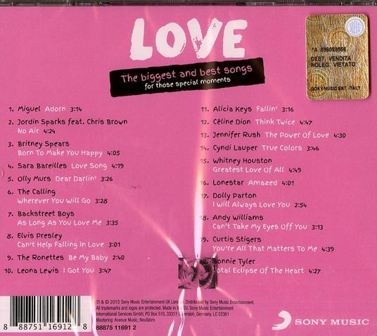Life & Style Music. Love - CD Audio - 2