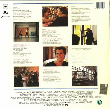 Footloose (Colonna sonora) - Vinile LP - 2