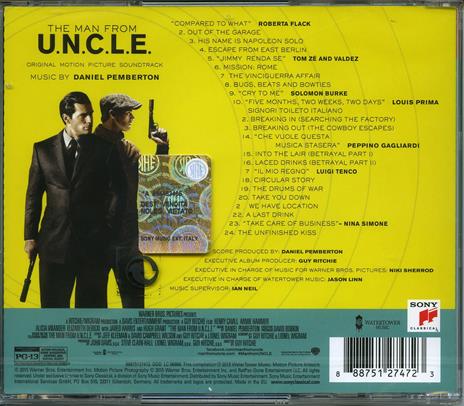 The Man from Uncle (Colonna sonora) - CD Audio - 2