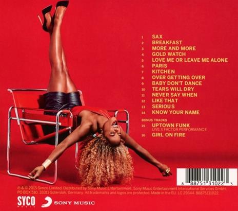 Love, Sax & Flashbacks - CD Audio di Fleur East - 2