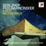 Great Recordings - CD Audio di Herbert Von Karajan,Mariss Jansons,Claudio Abbado,Daniel Barenboim,Berliner Philharmoniker