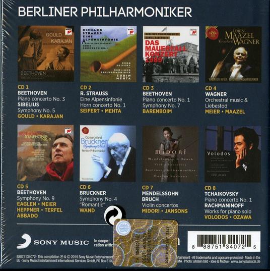 Great Recordings - CD Audio di Herbert Von Karajan,Mariss Jansons,Claudio Abbado,Daniel Barenboim,Berliner Philharmoniker - 2