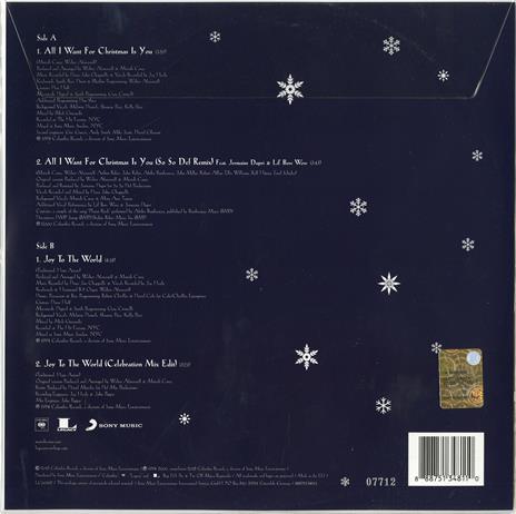 All I Want for Christmas Is You - Vinile 7'' di Mariah Carey - 2