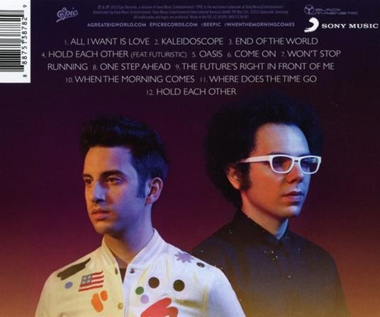 Great Big World - When the Morning Comes - CD Audio - 2
