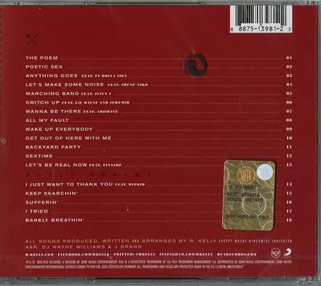 The Buffet (Deluxe Edition) - CD Audio di R. Kelly - 2