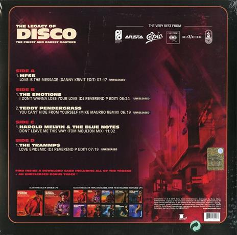 The Legacy of Disco - Vinile LP - 2
