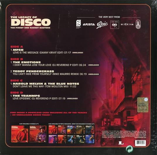The Legacy of Disco - Vinile LP - 2