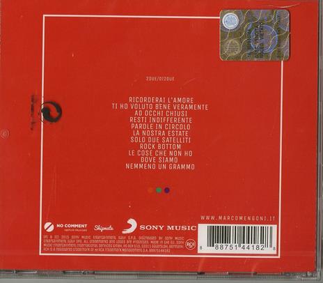 Le cose che non ho - CD Audio di Marco Mengoni - 2