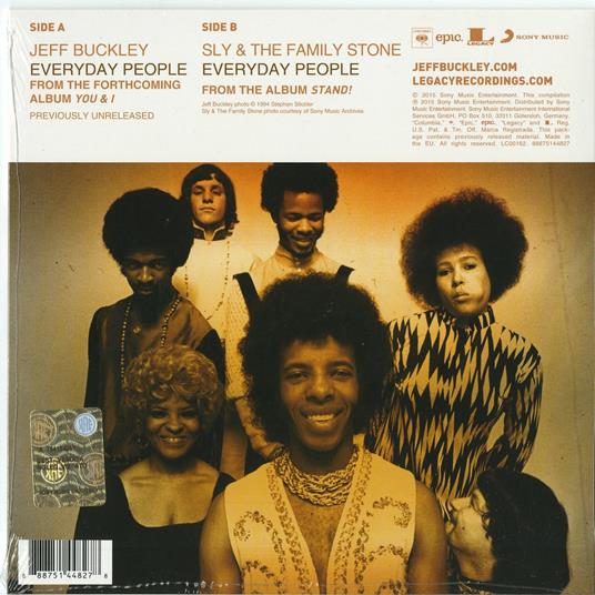 Everyday People - Vinile 7'' di Jeff Buckley - 2