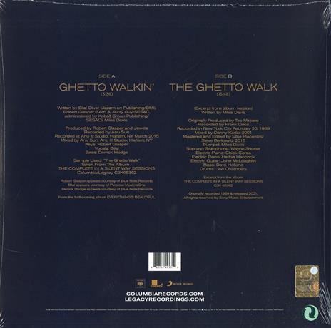 Ghetto Walkin' - Vinile LP di Miles Davis - 2