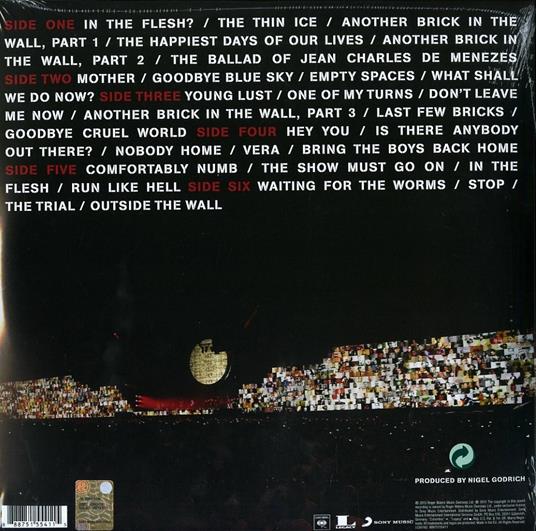 Roger Waters the Wall (Colonna sonora) - Vinile LP di Roger Waters - 2