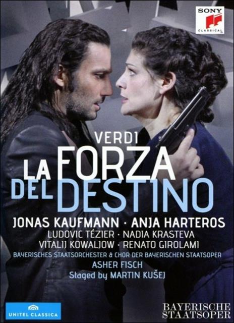 Giuseppe Verdi. La forza del destino (2 DVD) - DVD di Giuseppe Verdi,Jonas Kaufmann,Anja Harteros,Ludovic Tézier,Nadia Krasteva