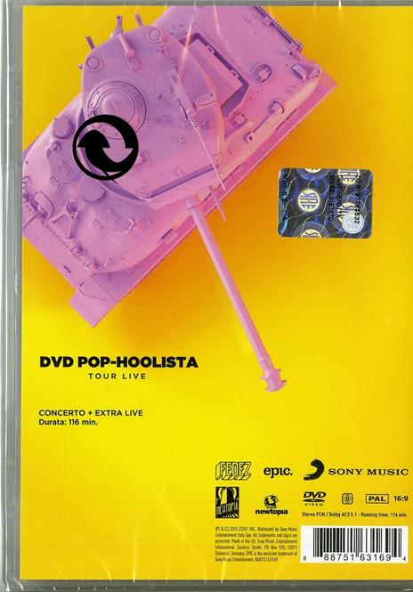 Fedez. Pop-hoolista. Cosodipinto Edition (DVD) - DVD di Fedez - 2