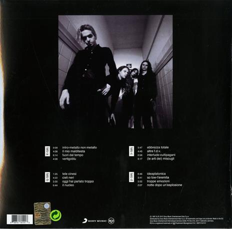 Metallo non metallo (180 gr.) - Vinile LP di Bluvertigo - 2