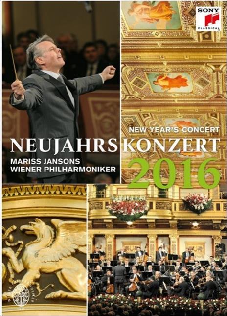 New Year's Concert 2016 (DVD) - DVD di Mariss Jansons,Wiener Philharmoniker