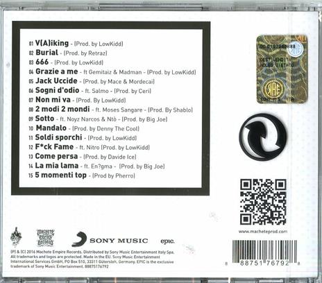 Jack Uccide - CD Audio di Jack the Smoker - 2