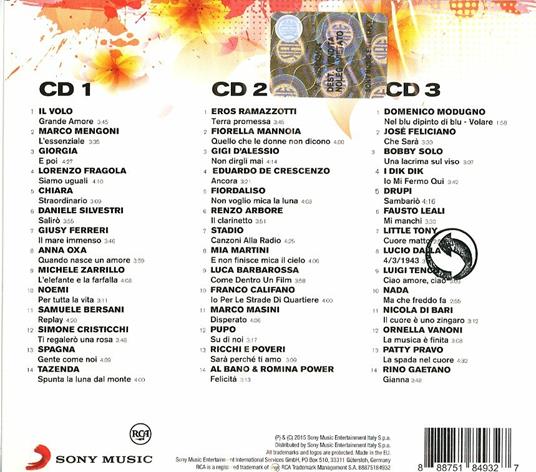 Sanremo Story. Le più belle canzoni del festival - CD Audio - 2