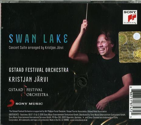 Il lago dei cigni - CD Audio di Pyotr Ilyich Tchaikovsky,Kristjan Järvi,Gstaad Festival Orchestra - 2
