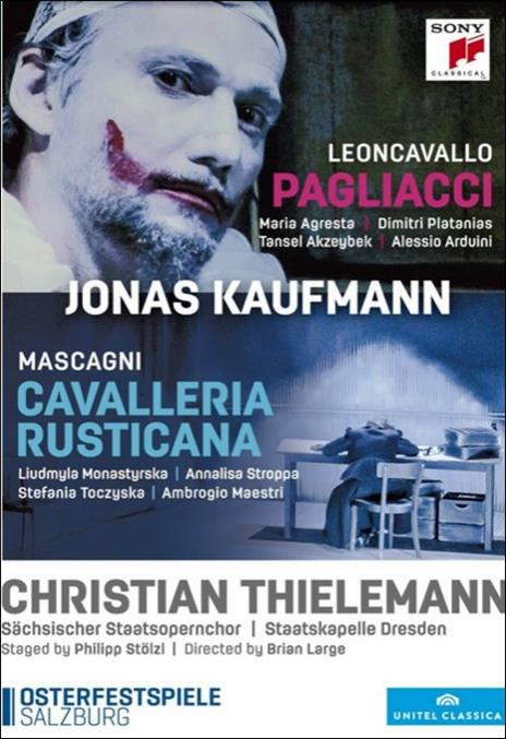 Jonas Kaufmann. Mascagni: Cavalleria rusticana. Leoncavallo: Pagliacci (DVD) - DVD di Christian Thielemann,Jonas Kaufmann