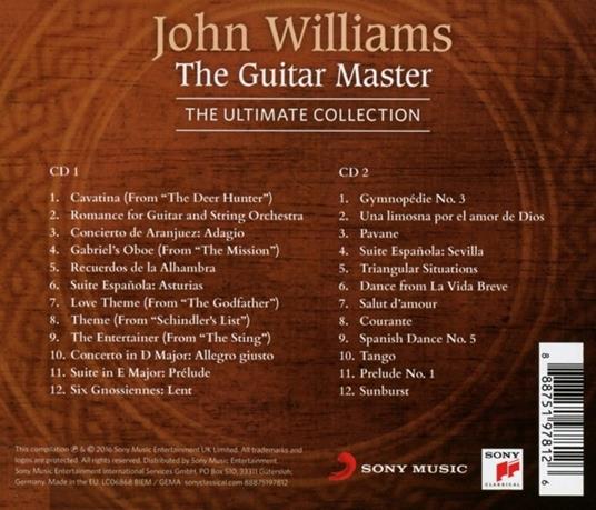Master Of The Guitar - CD Audio di John Williams - 2