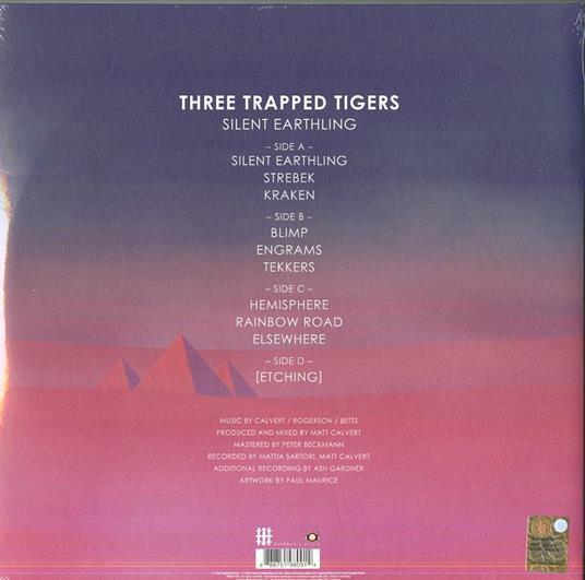 Silent Earthling - Vinile LP + CD Audio di Three Trapped Tigers - 2