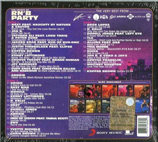 The Legacy of R 'n' B Party - CD Audio - 2
