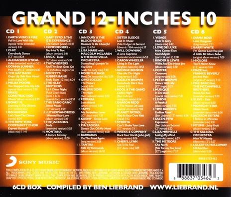 Grand 12-Inches vol.10 - CD Audio di Ben Liebrand - 2