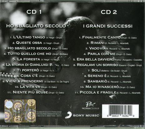 Ho sbagliato secolo - CD Audio di Drupi - 2